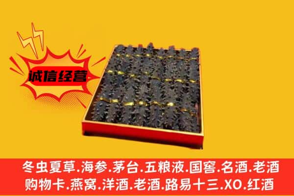 新乡卫滨区回收海参